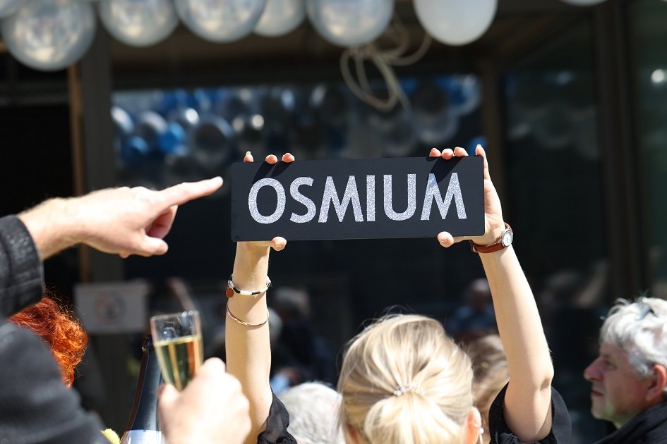 Osmium institut Osmij plemenita kovina Otvoritev Nemcija 2024 04